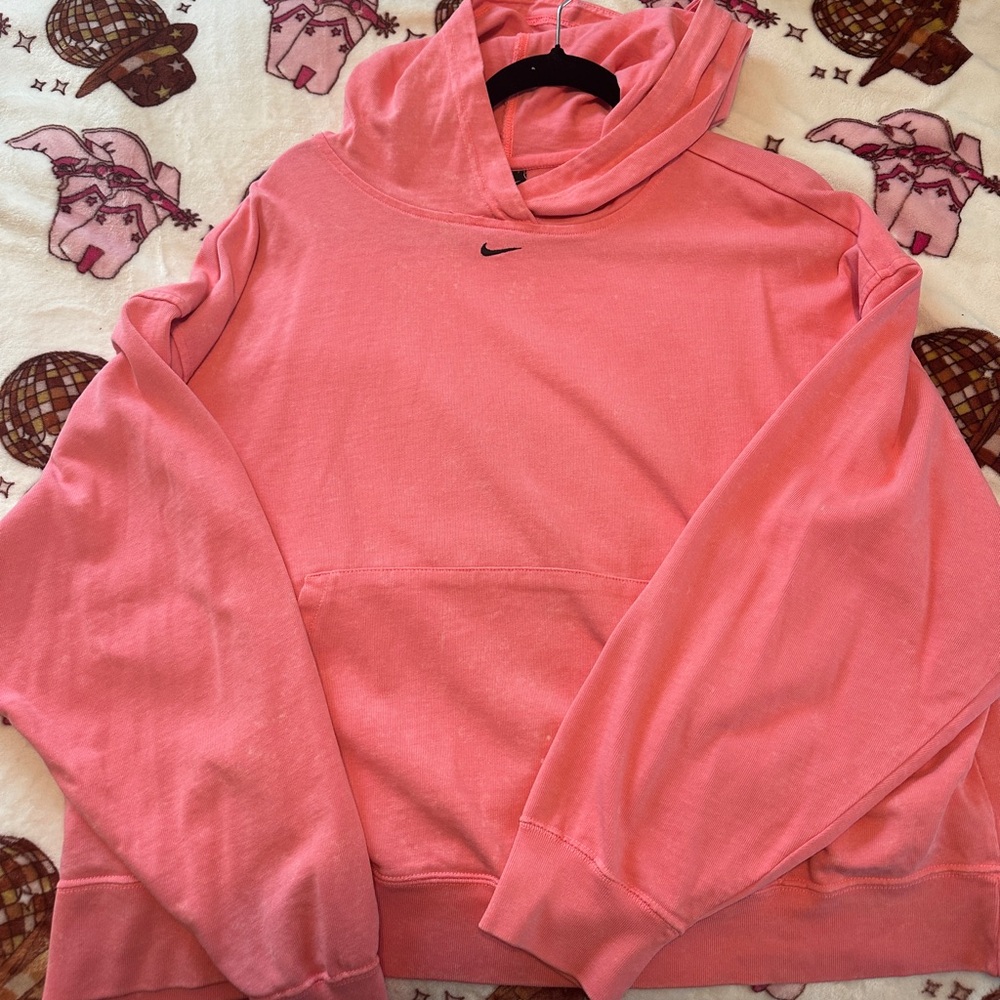Nike Neon Pink Hoodie